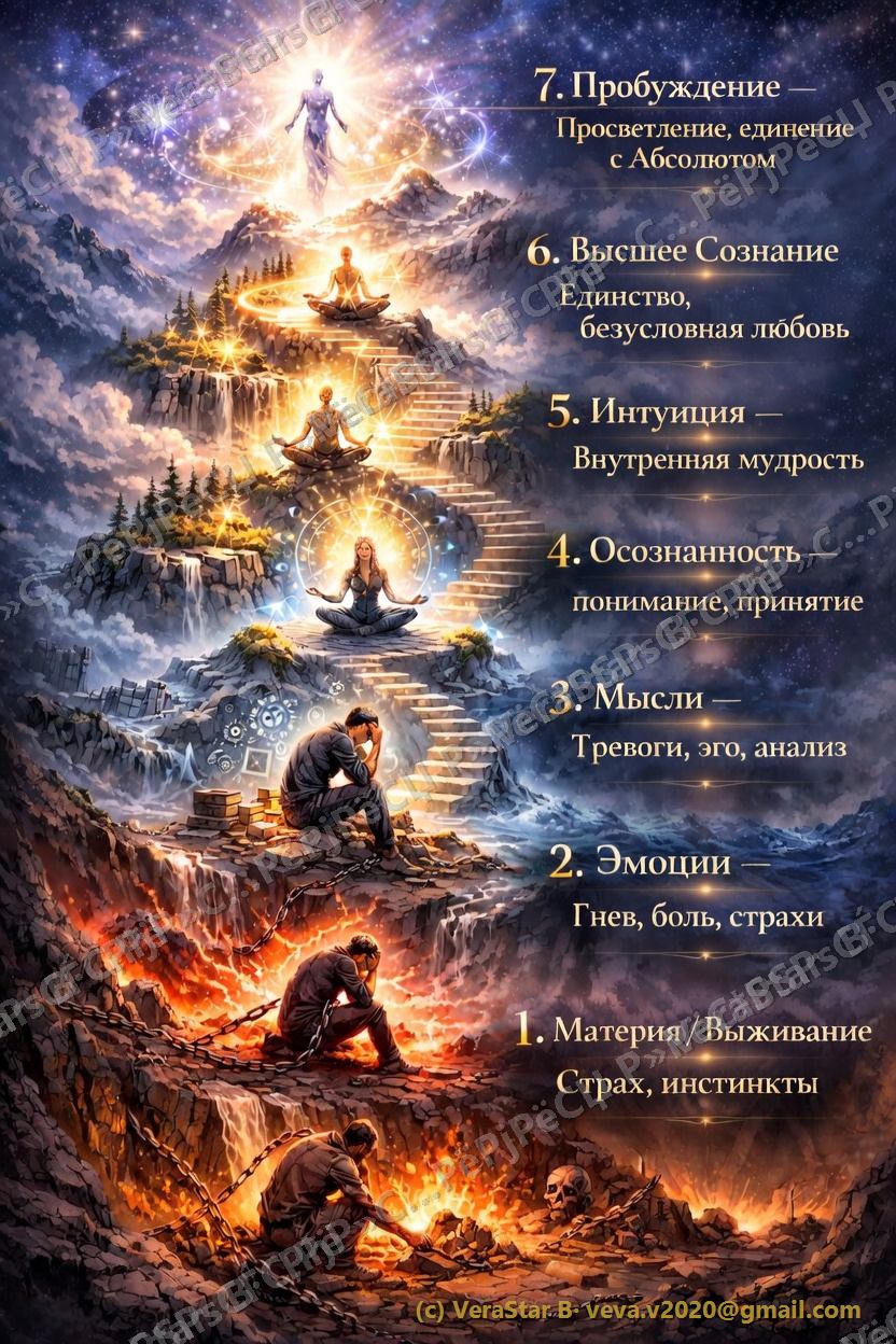 Карта уровней сознания